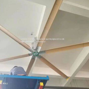 Aluminum Alloy Blade 12ft-24ft Hvls Air Cooler Industrial Large Ceiling Fan
