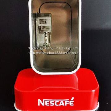 Square Tins Candy Chocolate & Cake Gift Sugar Music Box