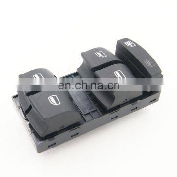 Chrome Master Window Switch Button Panel For Audi 4F0959851 photo-4