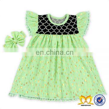 Baby Cotton Frocks Designs Japanese School Girls Short Dress Kid Baby Mini Beautiful Short Dress