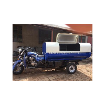 Gasoline Tricycle Cargo Loader Lovol Three Wheeler Waste Management 3 CBM photo-2