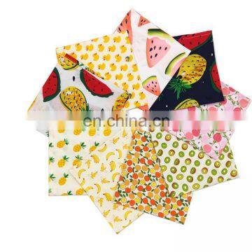 Fruits Series Printing Large Dog Triangle Bandanas for Pets photo-4