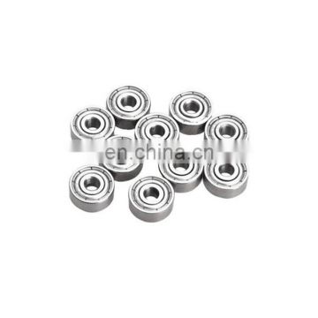 440 s&s stainless steel 693 694 695 696 2RS 2Z telescopic channel deep groove ball bearing micro bearings