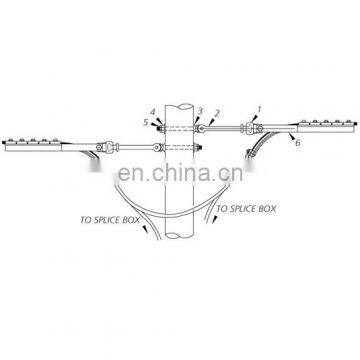 OPGW Single /Double Dead End Wood Pole/H-Frame Configuration Assemblies photo-2