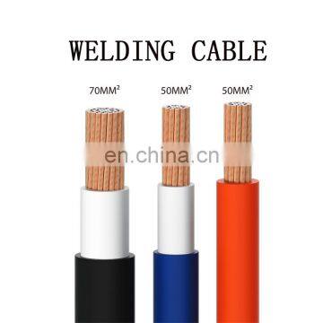 Copper Conductor Rubber Sheathed Welding Cable 70mm Welding Cable photo-6