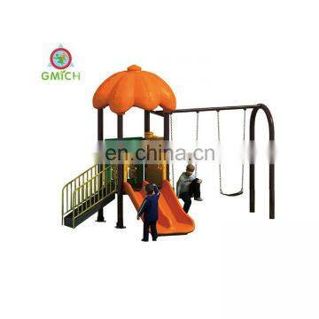 Kids Slide and Swing Play Ground Outdoor Backyard Playground Equipment Patio Swing for Sale JMQ-18158C photo-7