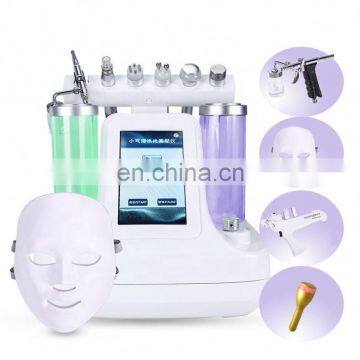 Multifunctional 9 In 1 Oxygen Aqua Facial Machine Deep Skin Cleansing /9 In 1 Small Bubble Machine