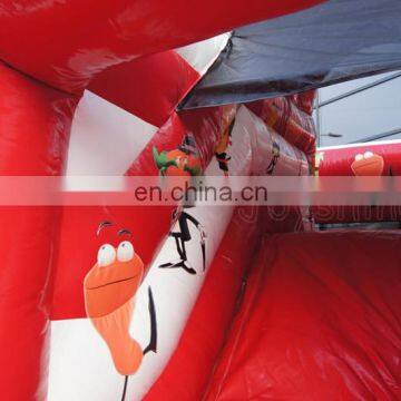 Inflatables KFC Crocodile Bounce House Slide Combo Blow Up Kids Jumping Houses With Slide photo-4