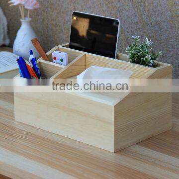 Custom Logo Solid Wooden Desk Set,Wood Office Set Organizer