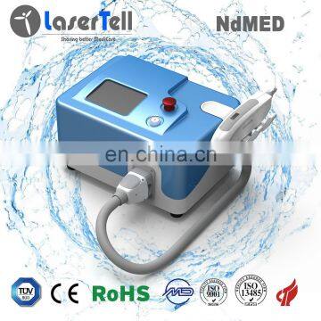 NdMED Q-Switched Nd YAG Laser Tattoo Removal Machine Very Good Quality Long Lifetime