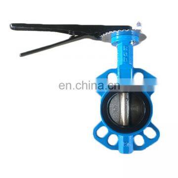 Actuated 2 Inch Italy Lug Cryogenic Grooved Wafer Type Cast Iron Butterfly Valve