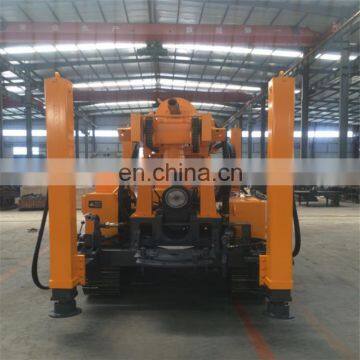 Depth 200m 300m 400m 600m Crawler Rotary Portable Water Well Drilling Rig Machine Prices photo-4