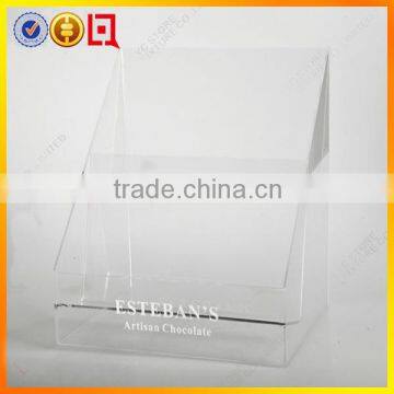 Clear Acrylic Food chocolate display rack