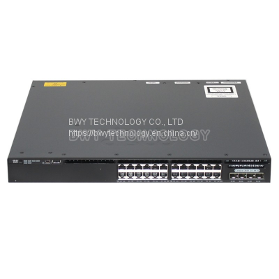 Cisco Catalyst 3650 Layer 3 WS-C3650-24TS-S 24 10/100/1000 Ethernet port IP Base Managed Switch