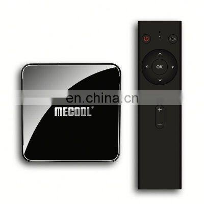 Kingsway LPDDR4 4GB 64GB Smart tv Box Mecool KM3 ATV Amlogic S905X2 Android 9.0 With AV Voice TV Box photo-3