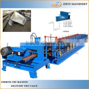 construction multi-type c u z shape steel purlin making production line