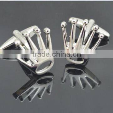 Cufflinks 1Pair Silver Design Fashion Shirt Men Party Wedding Men Gift Crown photo-5