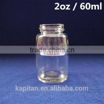 2oz 60ml Empty Glass Salt Pepper Bottle