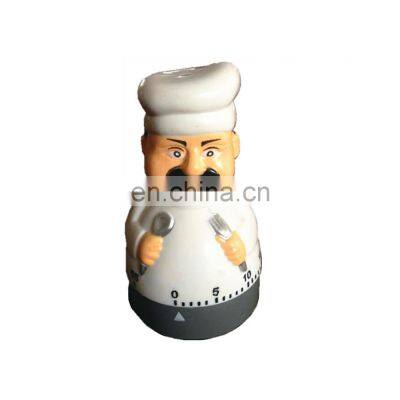 New Design 60 Minutes Cartoon Mechanical Kitchen Timer