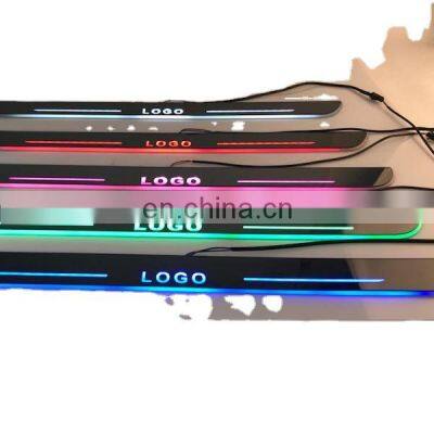 Led Door Sill Plate Strip for nissan maxima Dynamic Sequential Style Welcome Light Pathway Accessories