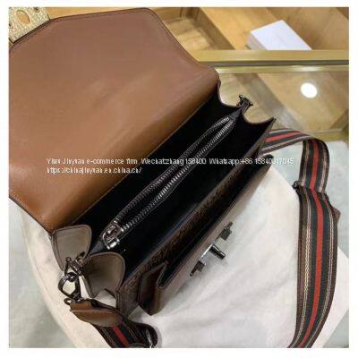 Leather Shoulder Bags Silk Women Handbags Famous Brands Bling Handbags for Women photo-2