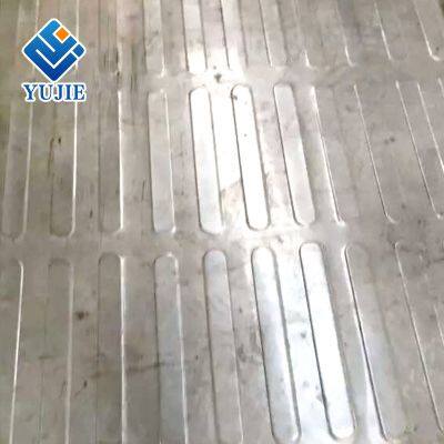 439 Stainless Steel Embossed Plate Abrazine For Turbine