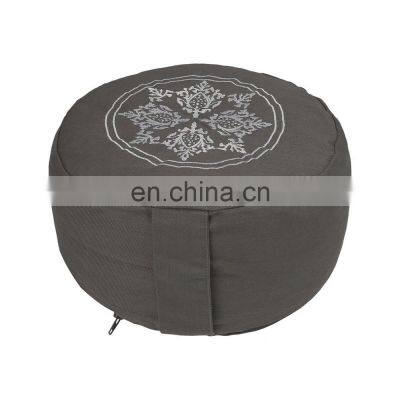 Yoga Meditation Chakra Non Pleated Zafu Cushion