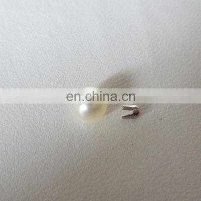 Round Glass Natural Decoration Clothing Shoe Faux Plastic Pearl Beads photo-4