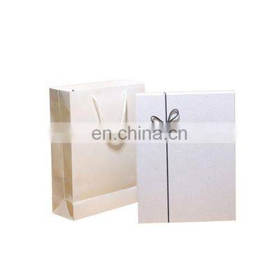 White Premium Lid&Base Paper Gift Box Custom Cardboard Gift Packaging for Birthday for Christmas