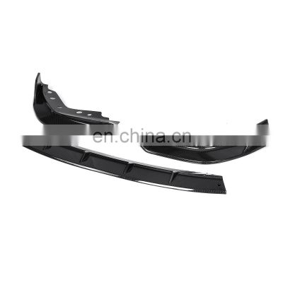 ChangZhou HongHang Factory Automotive Parts 3-stage Lips, Front Lip Spoiler Diffuser For BMW 3 Series G20 2019 2020