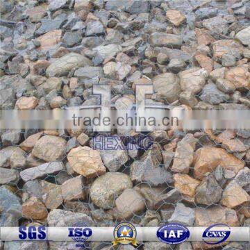 galvanized hexagonal stone cage project use