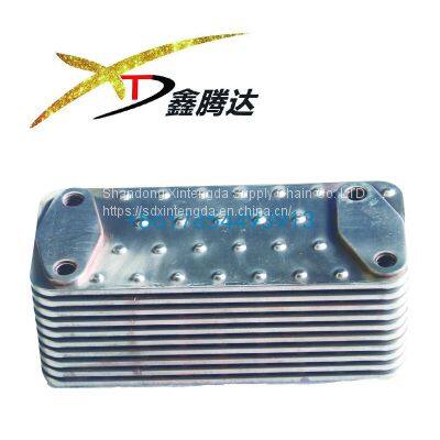 Futian Auman ISG3.8 Cummins oil cooler core 3695682/5395822 3692476