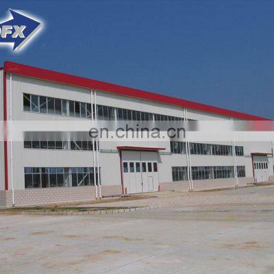 Clear Span Insulated Prefabricated Steel Structure Building Prefab House