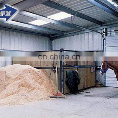 China steel structure building prefab horse stable for sale