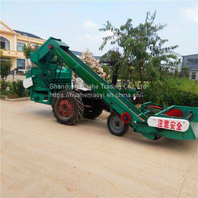 Farmers Are Good Helpers. Corn Thresher Double Fan Automatic Feeding and Stick Beating Machine Saves Time and Labor