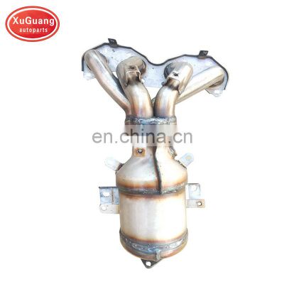 XUGUANG exhaust manifold stainless steel inside catalytic converter for CHANGAN Ossan A800 1.6