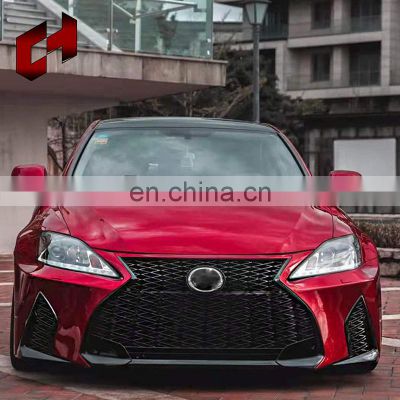 CH Wholesale Plastic Car Grills Front Grille Front With Light Fit Grill For Lexus IS 2012-2016 Upgrade to 2020