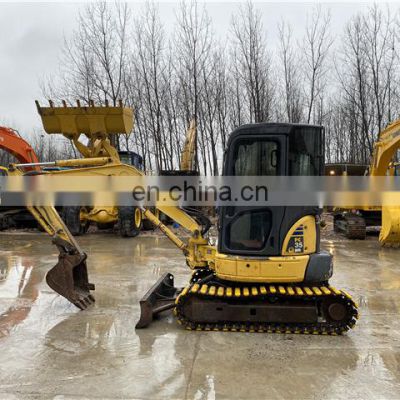 Komatsu good performance mini excavator pc35 , Used komatsu pc35 digger , Komatsu digging machine