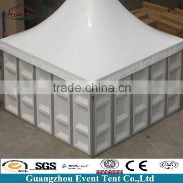 Durable aluminum farme party tent with hard wall, guangzhou wall tent for outdoor events