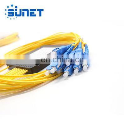 PLC Splitter 1x8 Оптический волоконный разветвитель в корпусе типа ABS. PLC-оптический разветвитель с разъемом SC UPC диаметром 0,9 мм, однорежимный photo-3