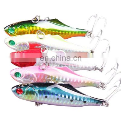 High QualityFish Hunter DV4A VIB 75MM 30G  Fishing Soft Frog Lure  Body Topwater Fishing Bait