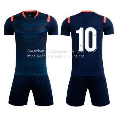 Sublimation Set Custom Uniforms Sportswear Team Soccer Wears Training Football Wear Soccer Jerseys For Sale photo-2