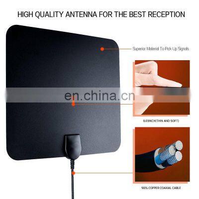 Digital Indoor HDTV Antenna for 4K 1080P UHF VHF Freeview HDTV Channels With Coax Cable photo-2