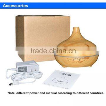 300ml Oil Diffuser Ultrasonic Cool Mist Aroma Wooden Essential Oil Diffuser for Coffee Cup AN-0426 photo-6