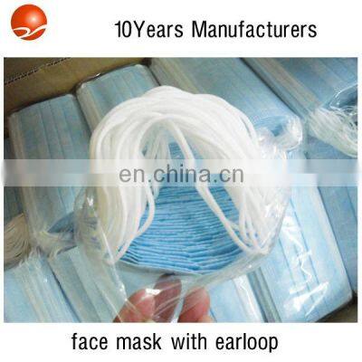 High Breathable 3 Ply Mouth Cover Disposable Face Mask With Ear Loop photo-5