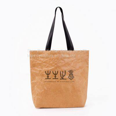Tyvek Paper Bag Blank Spot Wholesale Portable Environment-friendly Waterproof Tear Resistant DuPont Paper Bag photo-4