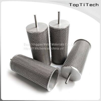 40 Micron Stainless Steel Sintered Wire Mesh Filter Element