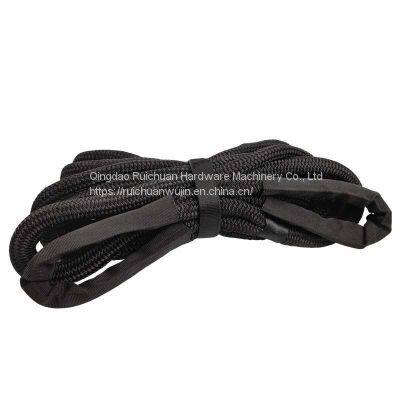 Lifting Polyester Car Tow Rope Truck Car Off-road Vehicle Road Rescue Rope With Sheathed Trailer Rope