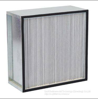 Fiberglass Box Filter with Metal Separator