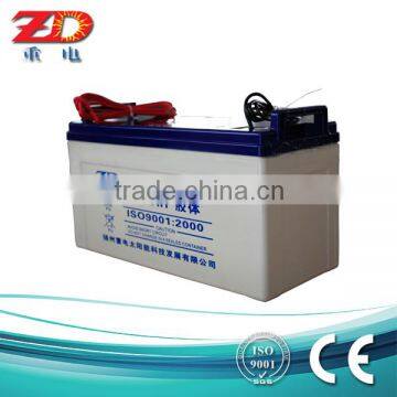 dee cycle solar power storage battery 12V90AH gel battery